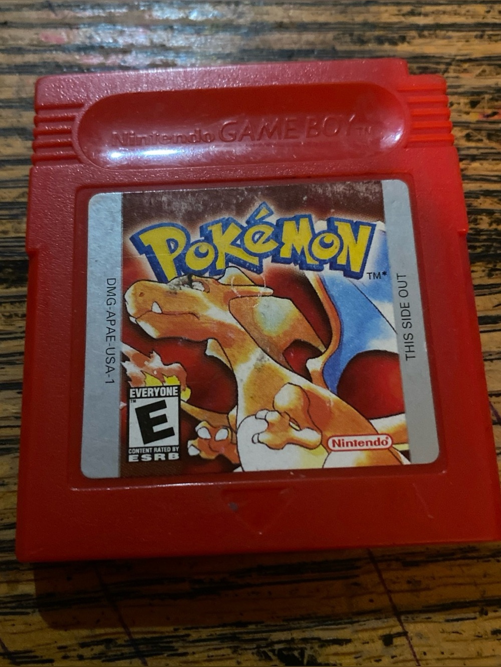 Pokemon Red  Version English  Gameboy Cartridge Only